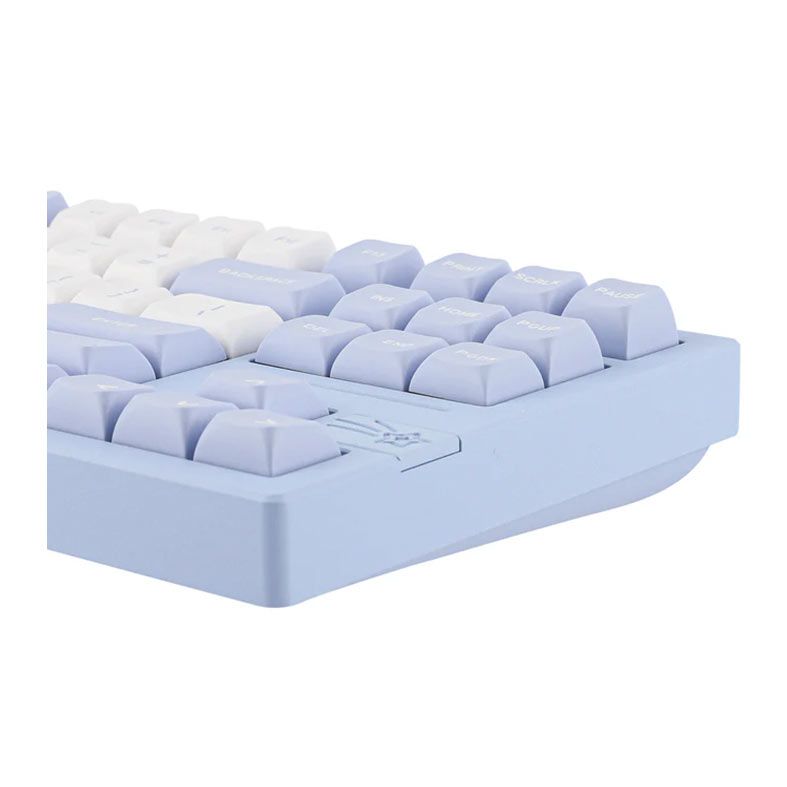 Teclado Mecanico Epomaker Feker Galaxy80, ARGB, Switch Marble White, Blue, FK-GLX80-BL-MW