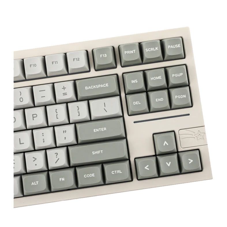 Teclado Mecanico Epomaker Feker Galaxy80, ARGB, Switch Marble White, White, FK-GLX80-WH-MW