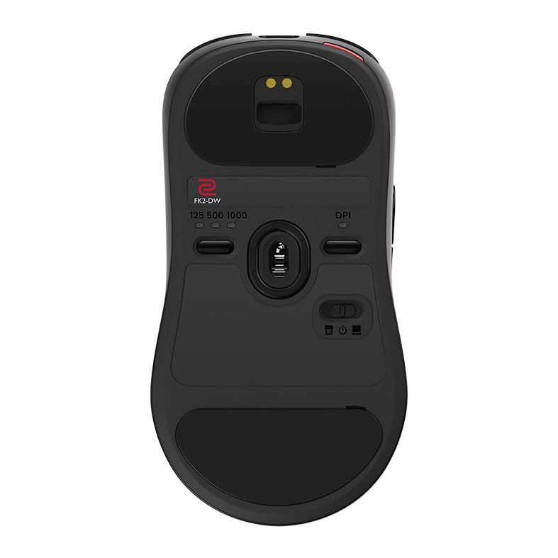 Mouse Gamer Benq Zowie FK2-DW, 3200DPI, 7 Botoes, Wireless, Preto, FK2-DW