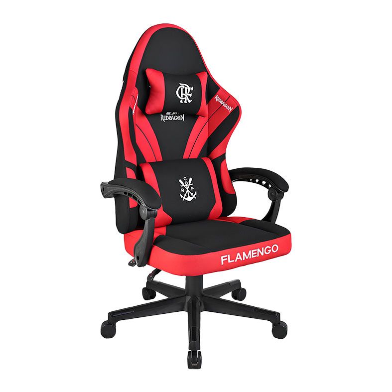 Cadeira Gamer Redragon Flamengo Nest, Vermelho e Preto, FL806