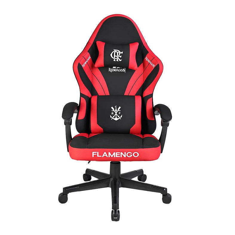 Cadeira Gamer Redragon Flamengo Nest, Vermelho e Preto, FL806