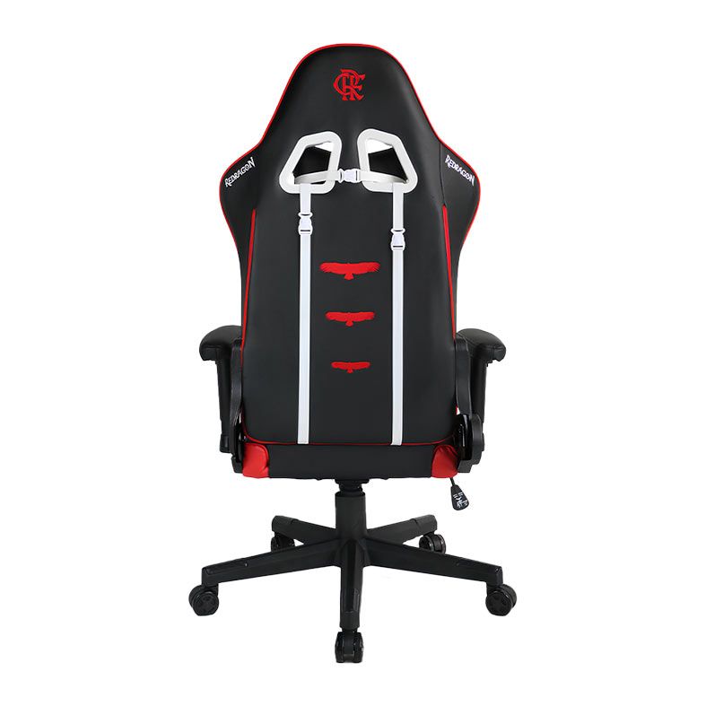 Cadeira Gamer Redragon Flamengo Glory, Vermelho e Preto, FL807
