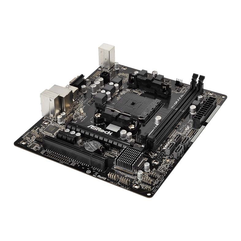 Placa Mae ASRock FM2A68M-HD+ R2.0 DDR3 Socket FM2+ Chipset AMD A68H