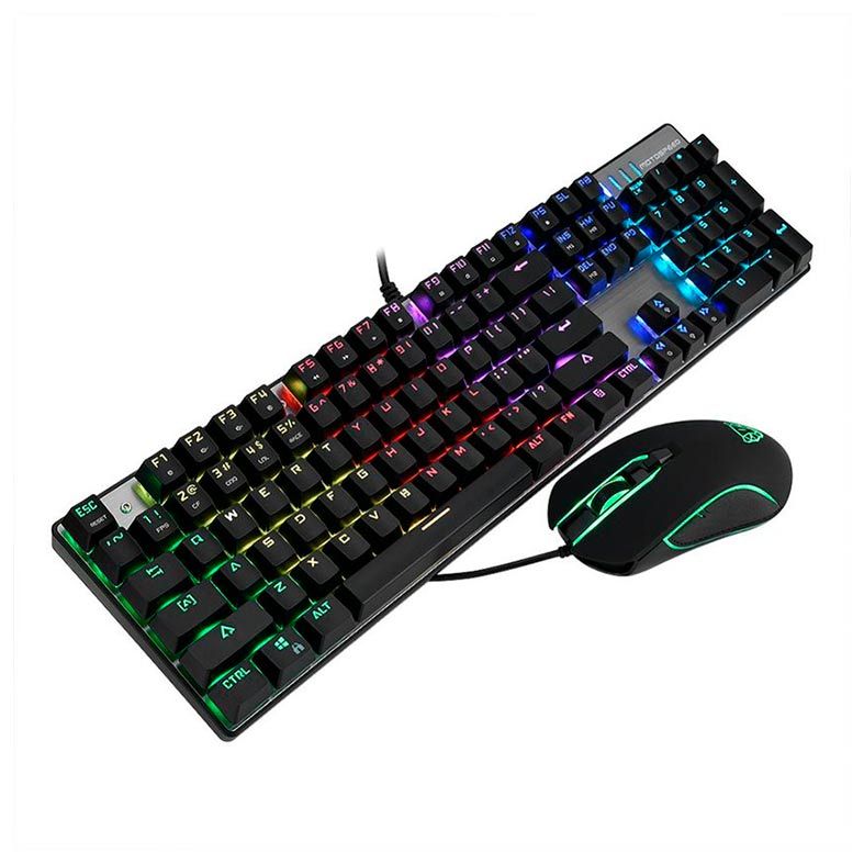 Kit Mouse e Teclado Motospeed CK888, FMSCB0003CBO