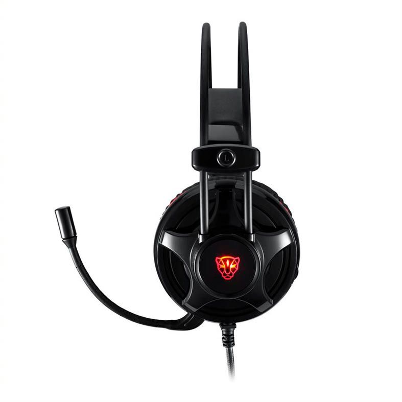 Headset Gamer Motospeed H11 Led Vermelho 5.1 Drivers 40mm P2 Preto, FMSHS0052PTO