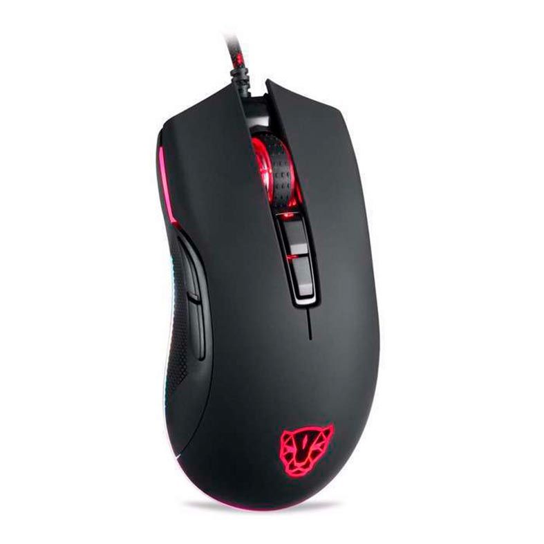 Mouse Gamer Motospeed V70, RGB, 12000DPI, 7 Botoes, Preto, FMSMS0007PTO