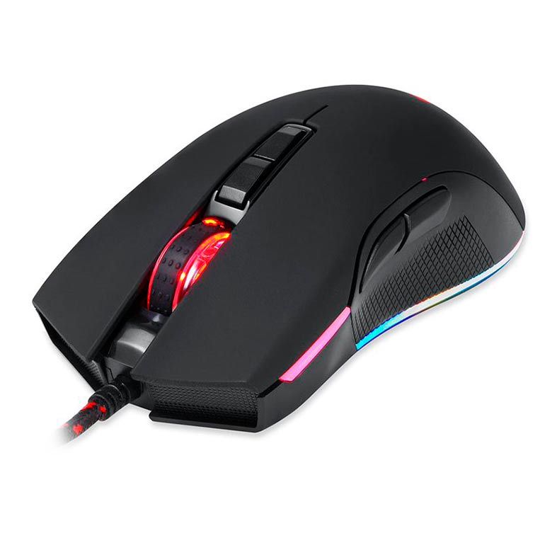 Mouse Gamer Motospeed V70, RGB, 12000DPI, 7 Botoes, Preto, FMSMS0007PTO
