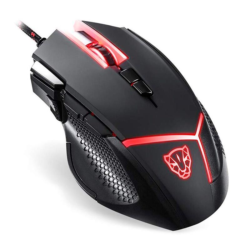 Mouse Gamer Motospeed V18 Hero Leopard 4000DPI, FMSMS0059PTO
