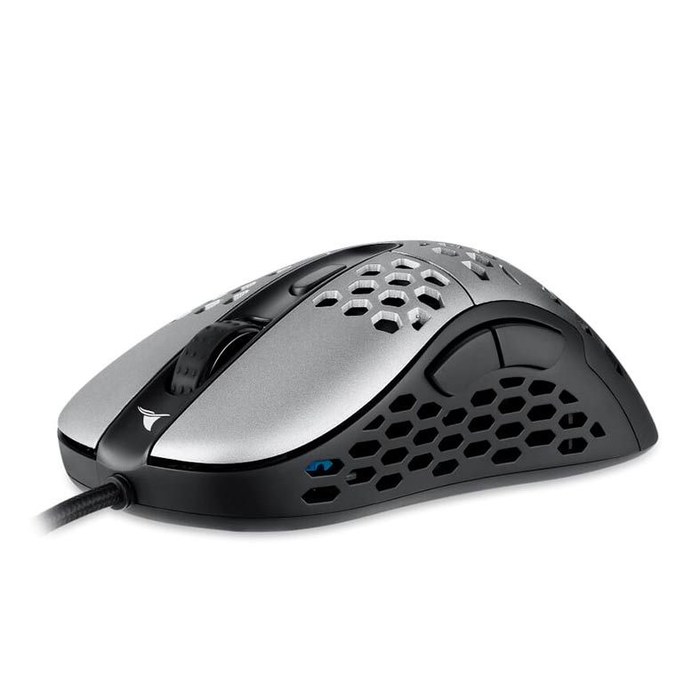 Mouse Gamer Motospeed Darmoshark N1 Essential Zeus 6400 Cinza, FMSMS0094CIZ