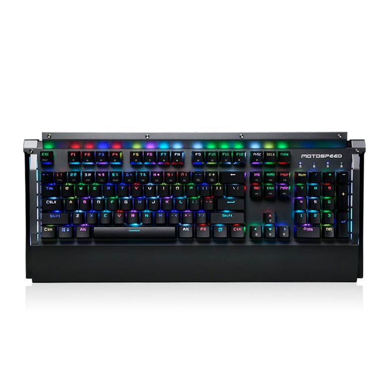 Teclado Mecanico Motospeed CK98 Preto RGB Switch Optico, FMSTC0010OPT