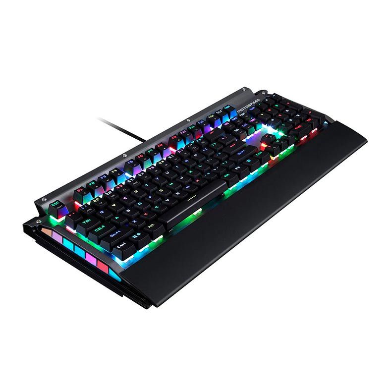 Teclado Mecanico Motospeed CK98 Preto RGB Switch Optico, FMSTC0010OPT