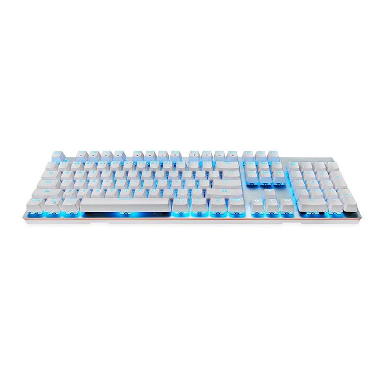Teclado Mecanico Motospeed GK89 Branco Switch Vermelho Led Azul Wireless, FMSTC0033VEM