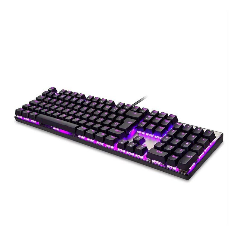 Teclado Mecanico Motospeed CK104 RGB Preto Switch Vermelho ABNT2, FMSTC0068PTO