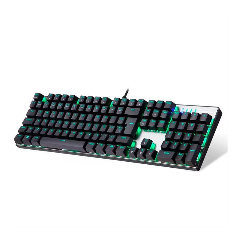 Teclado Mecanico Motospeed CK104 RGB Preto Switch Vermelho ABNT2, FMSTC0068PTO
