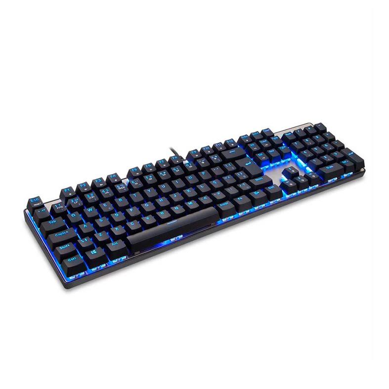 Teclado Mecanico Motospeed CK104 RGB Preto Switch Vermelho ABNT2, FMSTC0068PTO