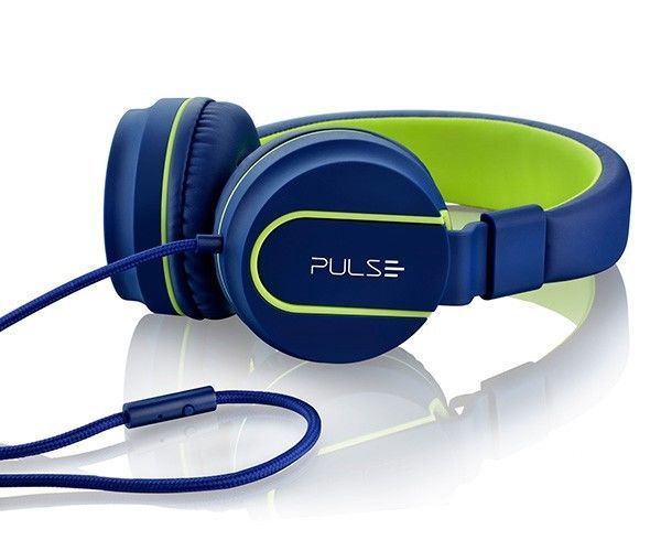 Fone de ouvido Pulse By Multi On-Ear Headphone Azul/Verde, PH162