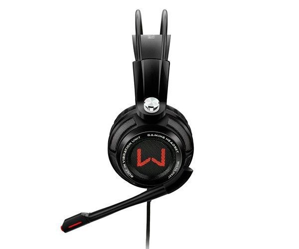Fone De Ouvido Multi Warrior Gamer 7.1 Black USB, PH144