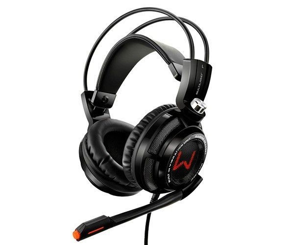Fone De Ouvido Multi Warrior Gamer 7.1 Black USB, PH144