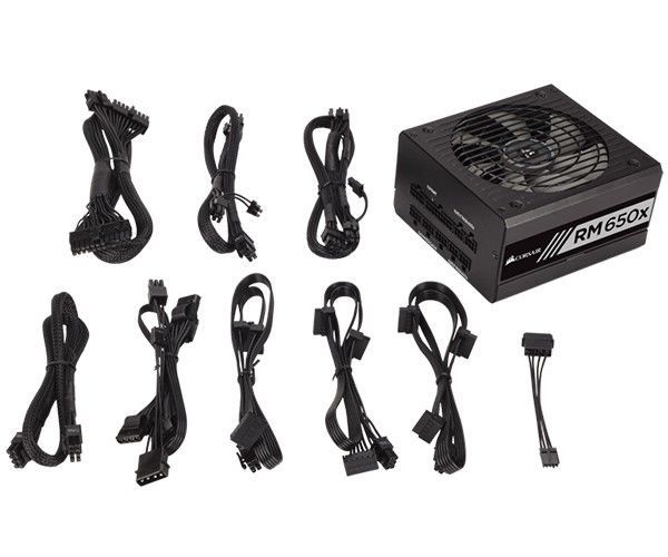 Fonte Corsair RMx Series Modular RM650X 650W 80 Plus Gold, CP-9020091-WW