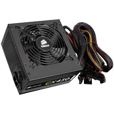 Fonte Corsair CX430 430W 80 Plus Bronze, CP-9020046-WW