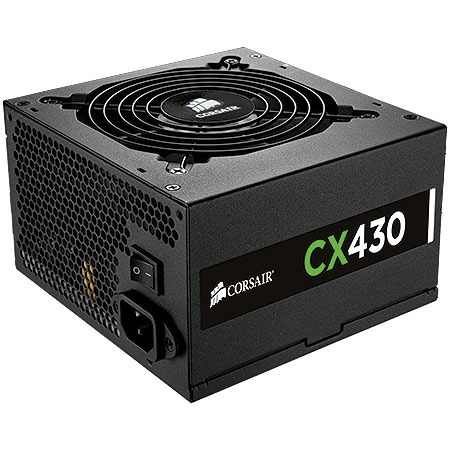 Fonte Corsair CX430 430W 80 Plus Bronze, CP-9020046-WW