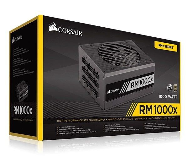 Fonte Corsair RMx Series Modular RM1000X 1000 Watts 80 Plus Gold, CP-9020094-WW