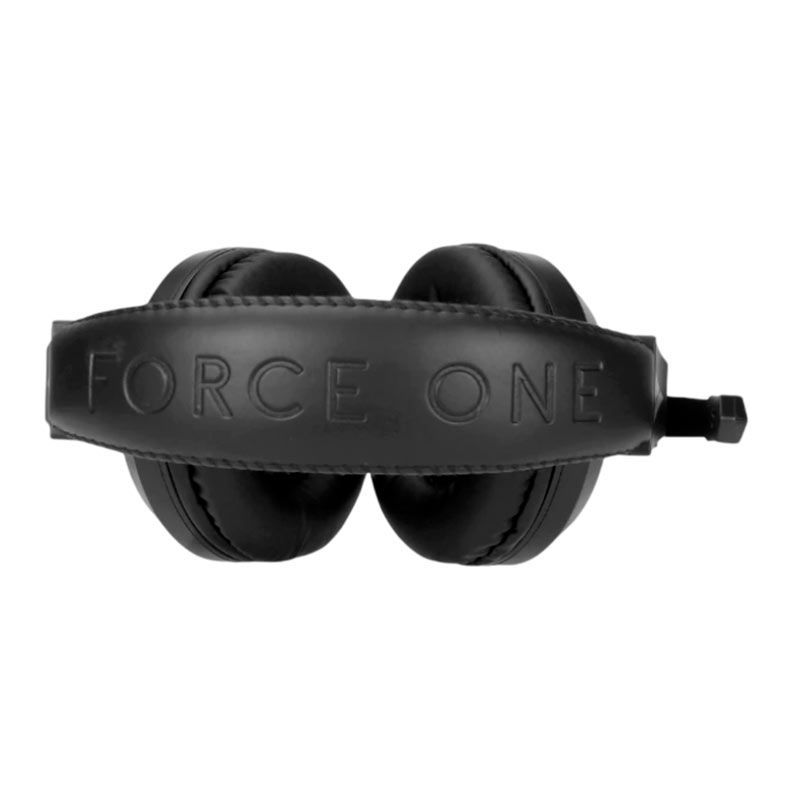 Headset Gamer Force One Crosslink, Drivers 40mm, Preto, FR.AU.CL.01