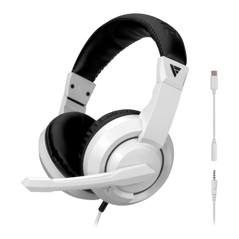 Headset Gamer Force One Crosslink, Drivers 40mm, Branco, FR.AU.CL.02