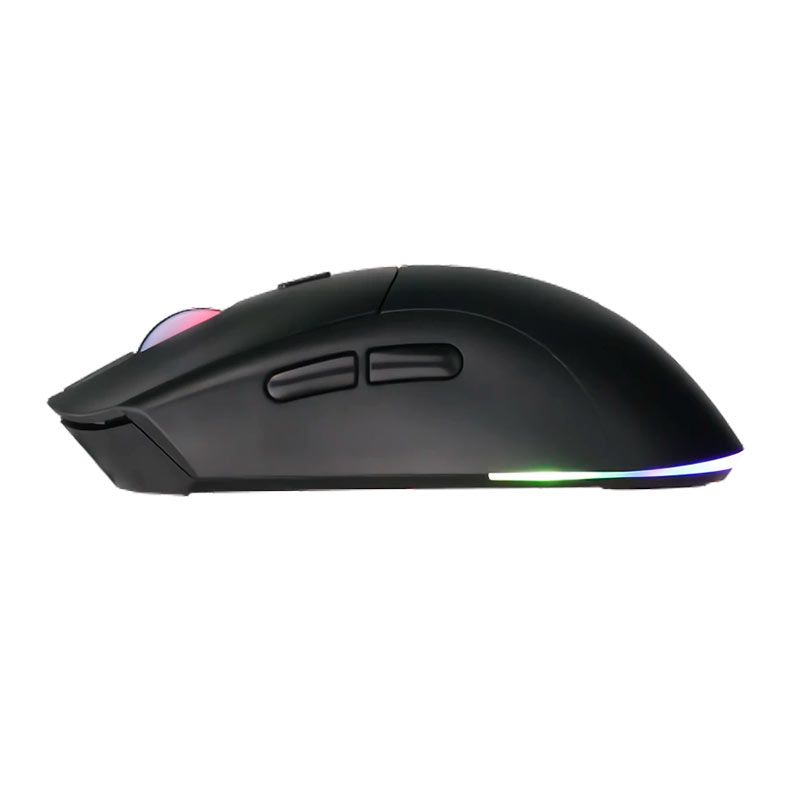 Mouse Gamer Force One BlackPulse, RGB, 24000DPI, Wireless, 5 Botoes, Preto, FR.MO.BP.02
