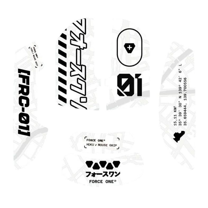 OPENBOX Mouse Gamer Force One Hoku Pro White 2.0, 26000DPI, 6 Botoes, Wireless, FR.MO.HK.04