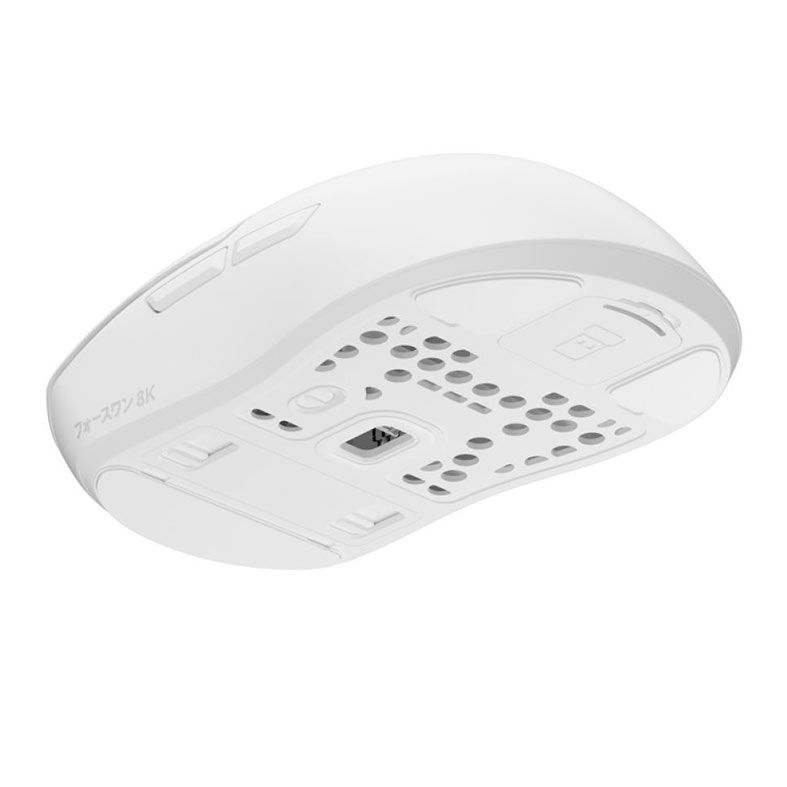 OPENBOX Mouse Gamer Force One Hoku Pro White 2.0, 26000DPI, 6 Botoes, Wireless, FR.MO.HK.04