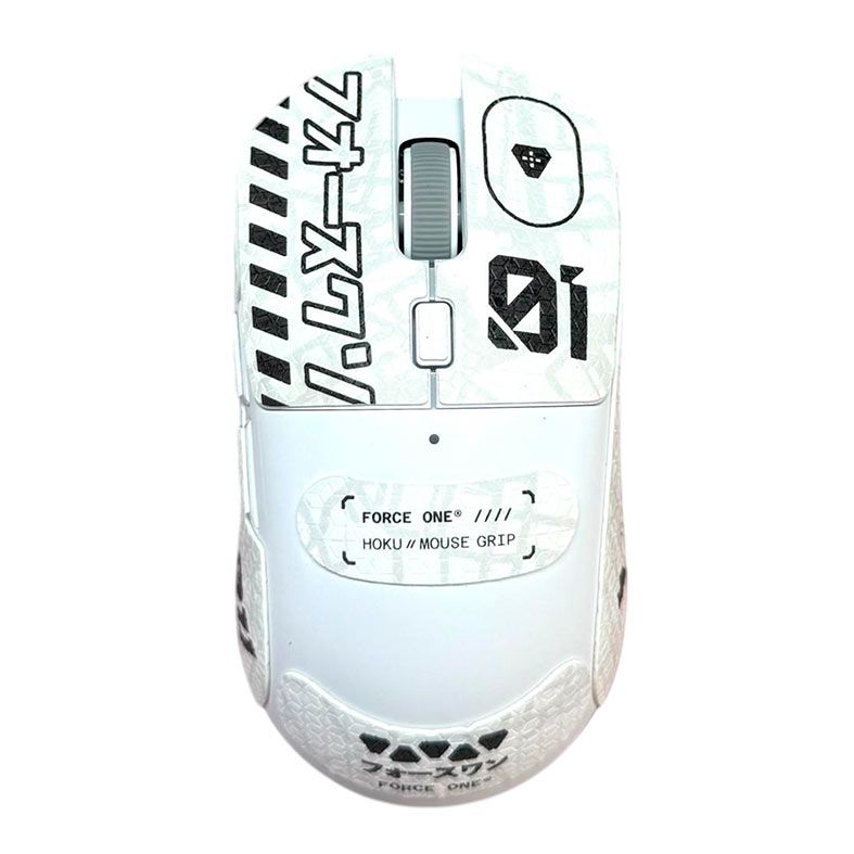 OPENBOX Mouse Gamer Force One Hoku Pro White 2.0, 26000DPI, 6 Botoes, Wireless, FR.MO.HK.04