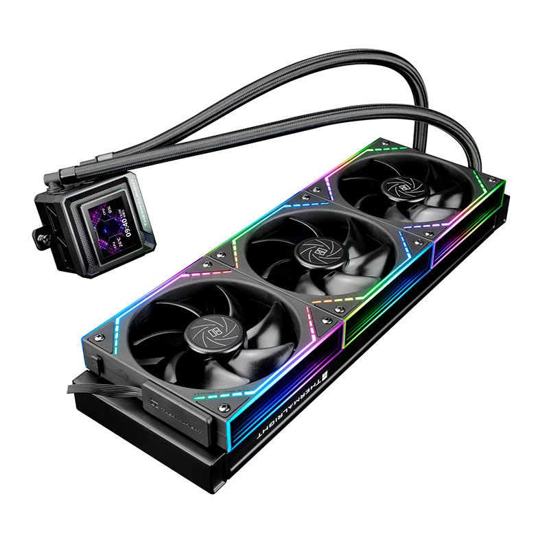 Water Cooler Thermalright Frozen Warframe 360 SE V2, ARGB, 360mm, Preto, TR-FW-360-SEV2-BK-ARGB