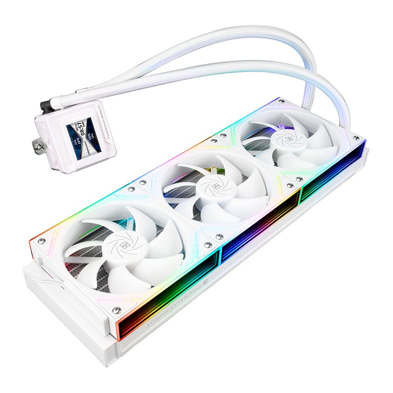 Water Cooler Thermalright Frozen Warframe 360 SE V2, ARGB, 360mm, Branco, TR-FW-360-SEV2-WH-ARGB