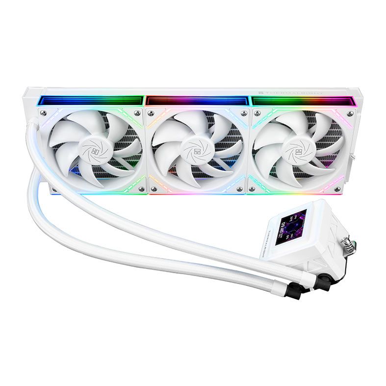 Water Cooler Thermalright Frozen Warframe 360 SE V2, ARGB, 360mm, Branco, TR-FW-360-SEV2-WH-ARGB