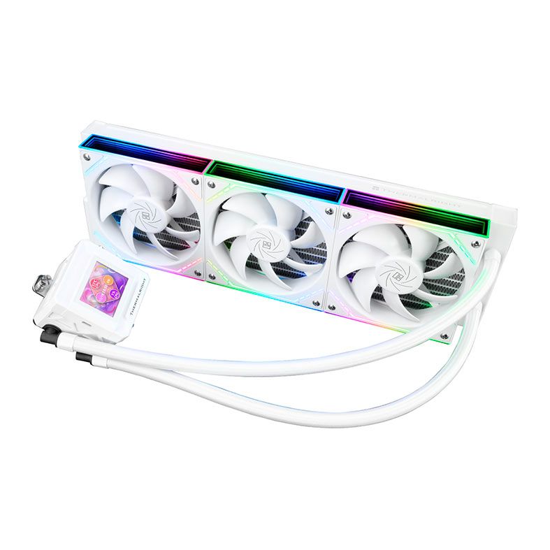 Water Cooler Thermalright Frozen Warframe 360 SE V2, ARGB, 360mm, Branco, TR-FW-360-SEV2-WH-ARGB