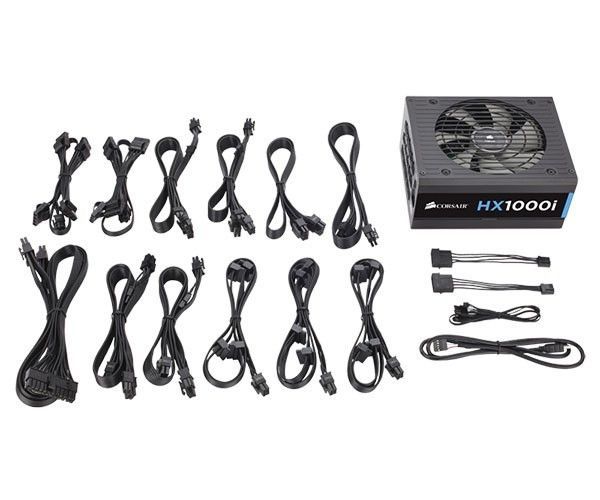 Fonte Corsair HX1000i Series 1000W, 80 Plus Platinum Full Modular, CP-9020074-WW