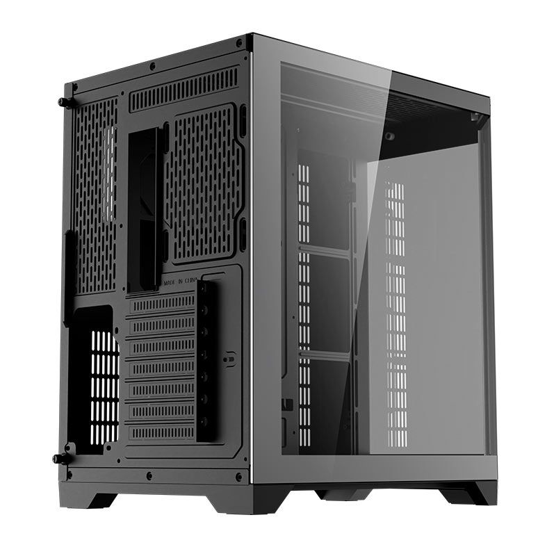Gabinete Gamer Aigo Darkflash FT418 Pro, Mid-Tower, Lateral de Vidro, Preto, FT418-PRO-PC-CASE-BLACK