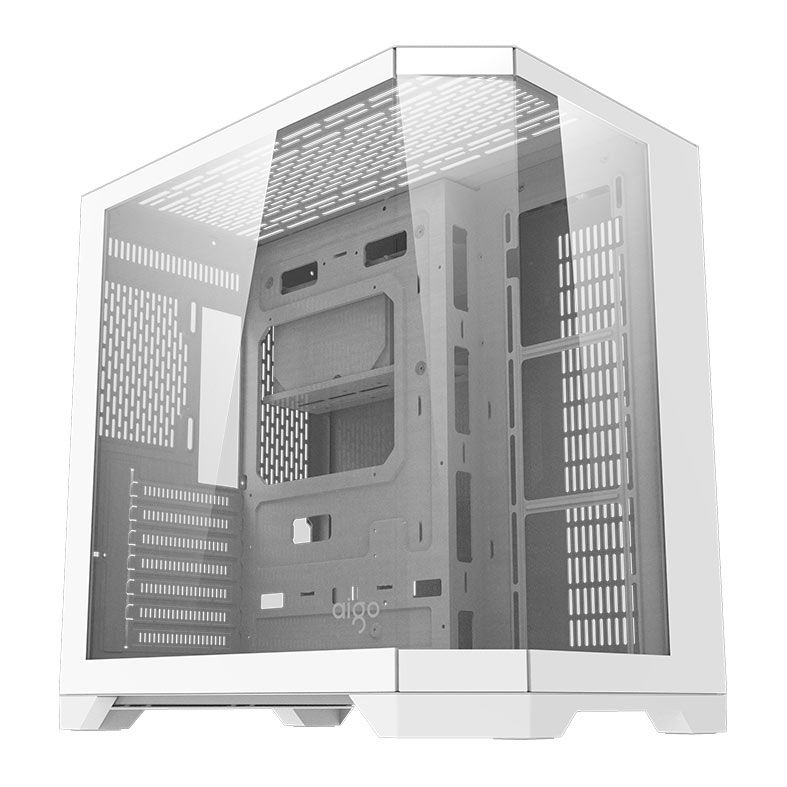 Gabinete Gamer Aigo Darkflash FT418 Pro, Mid-Tower, Lateral de Vidro, Branco, FT418-PRO-WH