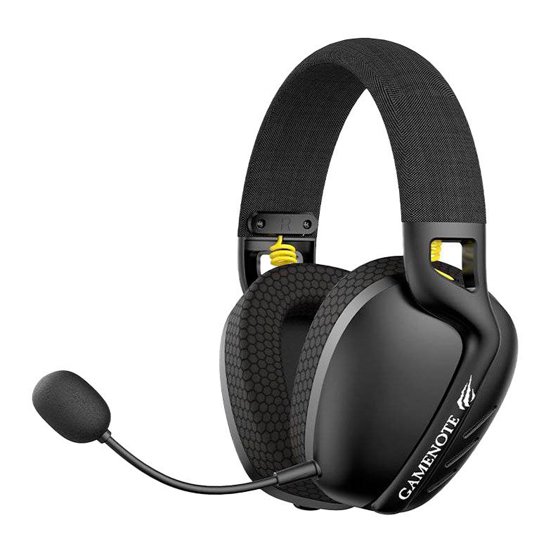 Headset Gamer Havit Fuxi H6, Drivers 40mm, Wireless, Preto, HVGMH-FUXI-H6-BK