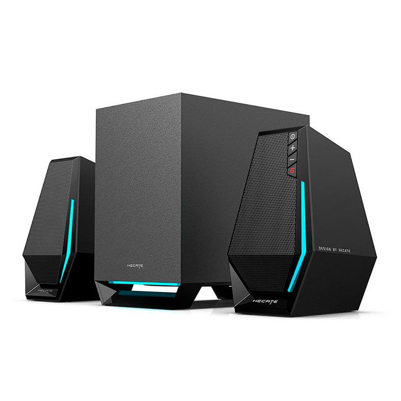 Caixa de Som Edifier Hecate G1500 MAX, RGB, 2x7.5W + 1x15W RMS, Bluetooth e USB-TypeC , Preto, G1500-MAX-BK