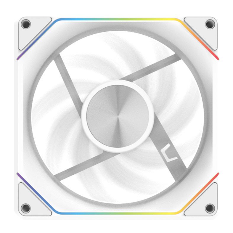 Kit Ventoinhas Aigo DarkFlash Gauss G16, ARGB, 3X120mm, Branco, G16-WHITE-3IN1