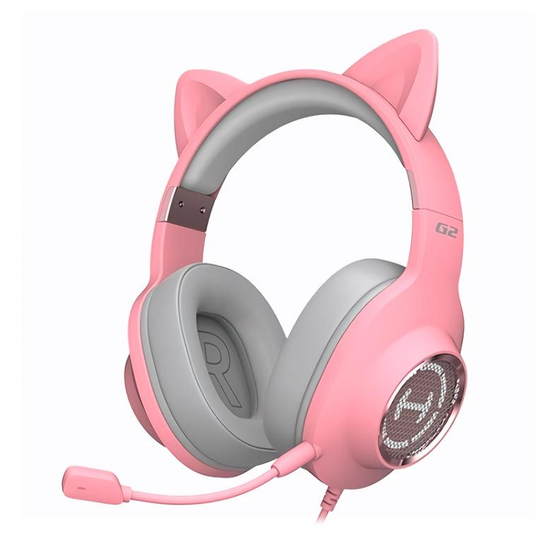 Headset Gamer Edifier G2 II RGB 7.1 Virtual Rosa, G2II-PK