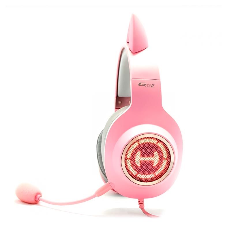 Headset Gamer Edifier G2 II RGB 7.1 Virtual Rosa, G2II-PK