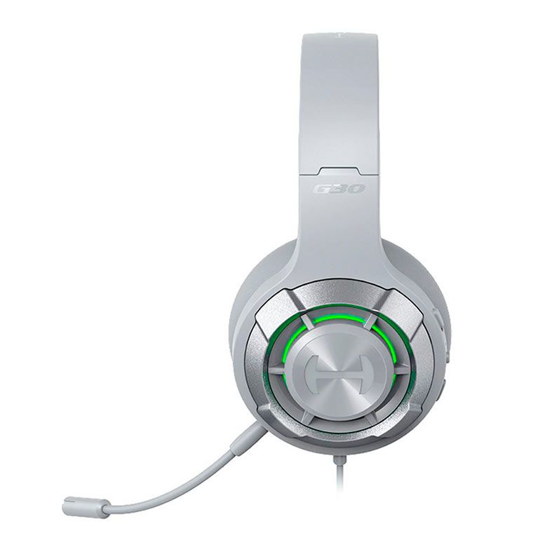 Headset Gamer Edifier G30 II, Som Surround 7.1, RGB, Drivers 40mm, Cinza, G30-II-GY