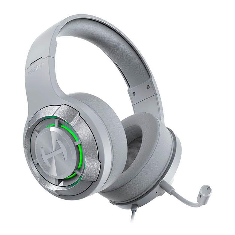 Headset Gamer Edifier G30 II, Som Surround 7.1, RGB, Drivers 40mm, Cinza, G30-II-GY
