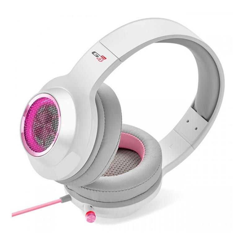 Headset Gamer Edifier G4 Pro RGB 7.1 Branco, G4-PRO-BRANCO