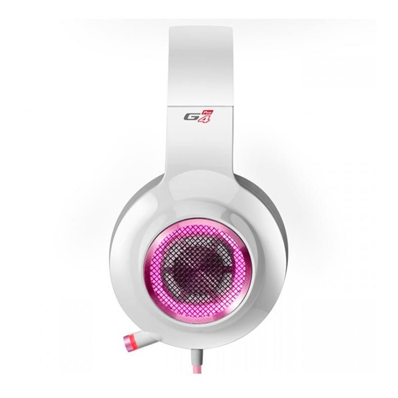 Headset Gamer Edifier G4 Pro RGB 7.1 Branco, G4-PRO-BRANCO