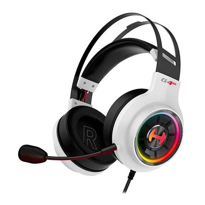 Headset Gamer Edifier G4 TE, RGB, Som Surround 7.1, Drivers 50mm, Branco, G4-TE-WHITE