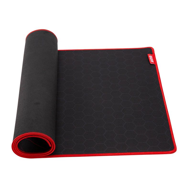 Mousepad Marvo Blaze, 900x400x3mm, Preto e Vermelho, G48